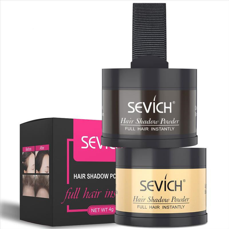 DYHF จัดส่งในพื้นที่ 4g Sevich Hairline Powder Shadow Powder Cover Hair Repair Powder Modification เ
