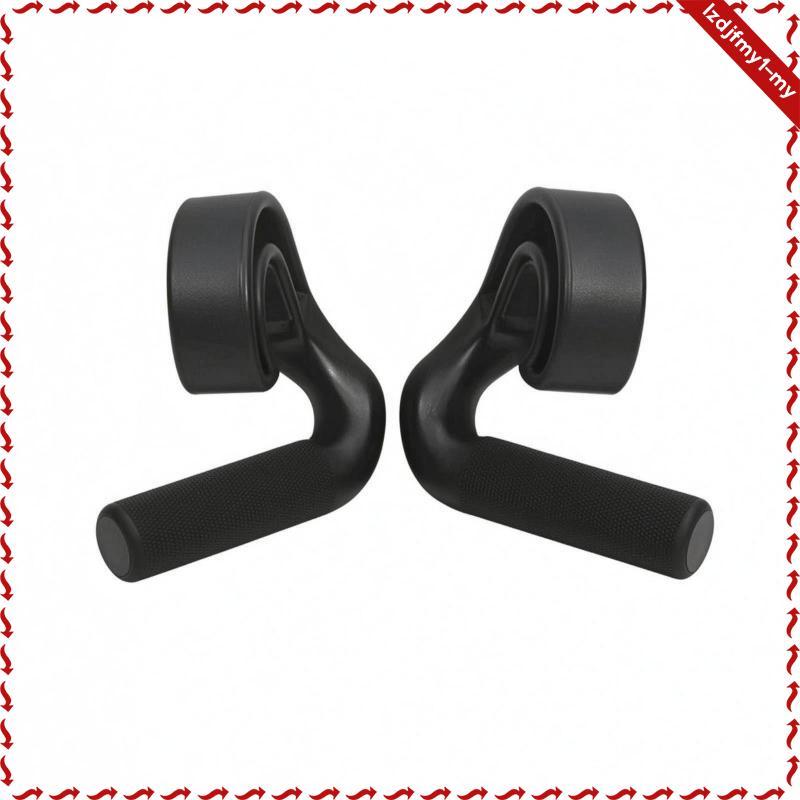 Leipupa Hook-on Pull-up Handles Anti-Slip Neutral Grip Handles Barbell Row Handles ทนทานฟิตเนสเกียร์