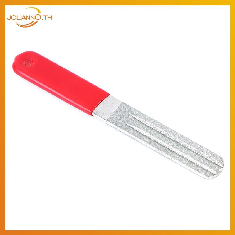 Joliann0 1 ชิ้นเบ็ดตกปลาเพชร Hone Fishook Sharpening Fishing Tale เครื่องมือ th