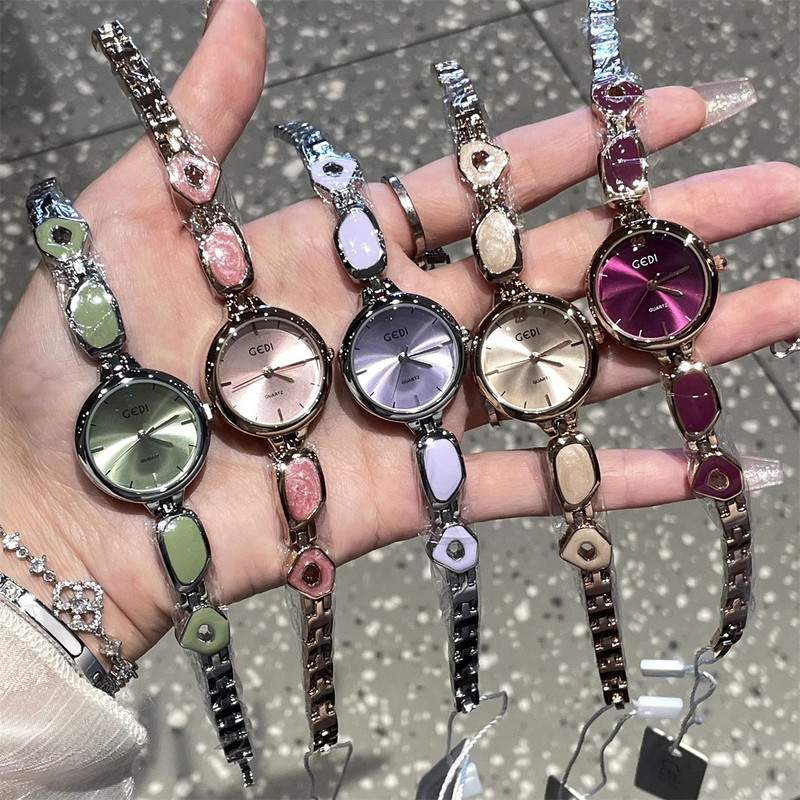 Xihuan สร้อยข้อมือนาฬิกาหญิงสไตล์เกาหลีสไตล์ Preppy High-End 2024 สไตล์ใหม่หญิงหรูหรา Niche นักเรียน