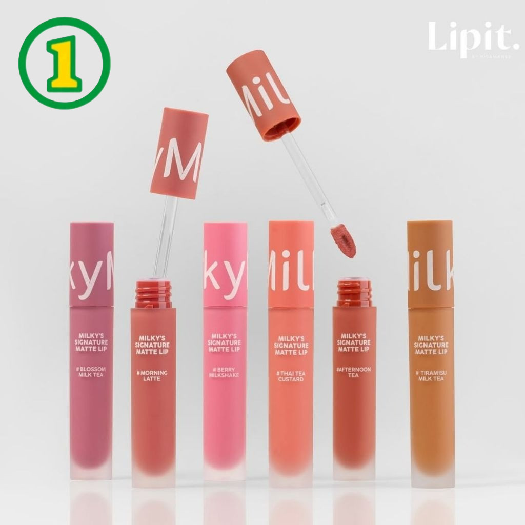 Lip It x Milky Signature Matte Lip 2.8g ลิปแมท มิลค์กี้ซิกเนเจอร์แมทท์ลิป