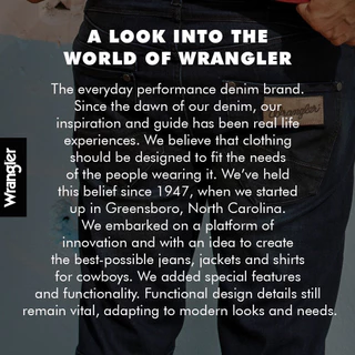 WRANGLER เสื้อยืดแขนสั้นผู้ชาย คอลเลคชั่น Wrangler Legends รุ่น WR S126MTSSN29 สีดำ