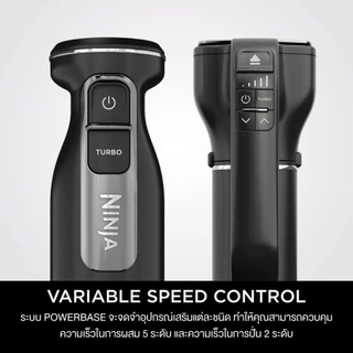 Ninja Foodi เครื่องปั่นมือถือ เครื่องผสมอาหาร อเนกประสงค์ Hand Blender, Chopper & Mixer CI100