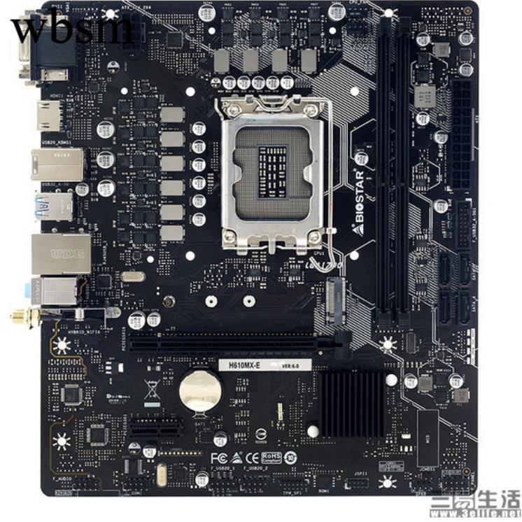 [คอลัมน์เมนบอร์ด] BIOSTAR Yingtai H610MHP-E เมนบอร์ด LGA1700 อินเทอร์เฟซรองรับ CPU รุ่นที่ 12