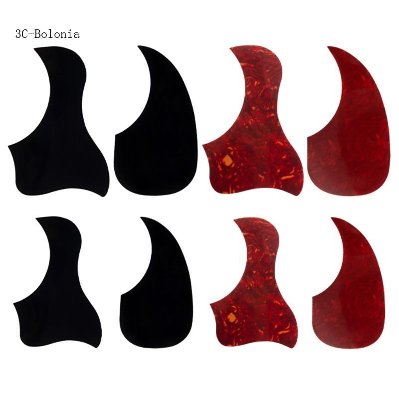 PC พลาสติกกีตาร์ Pickguard Guard Plate กีตาร์อะคูสติกกาว Scratch Plate
