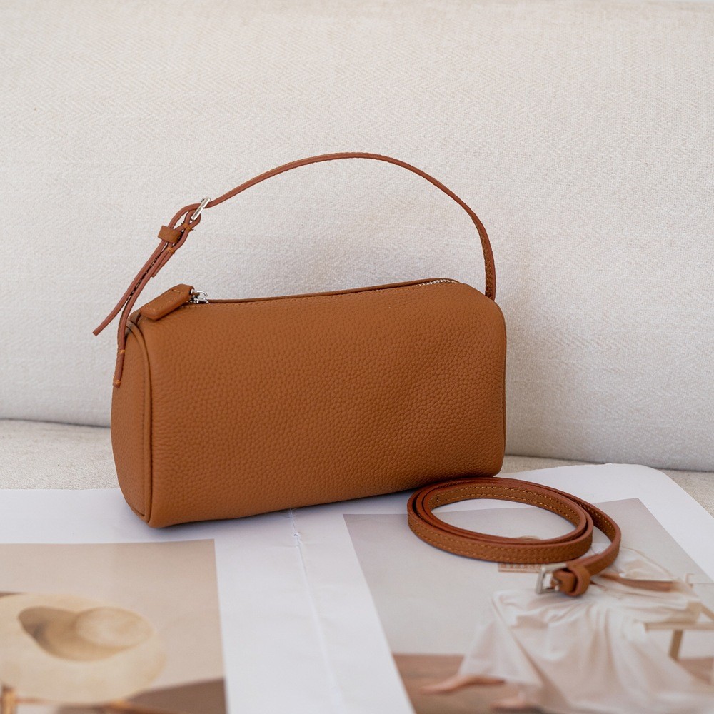 ของแท้หนังกระเป๋าหญิงกระเป๋าถือ TOGO First Layer Cowhide ผู้ถือปากกาแฟชั่น All-Match ของแท้หนังหญิง 