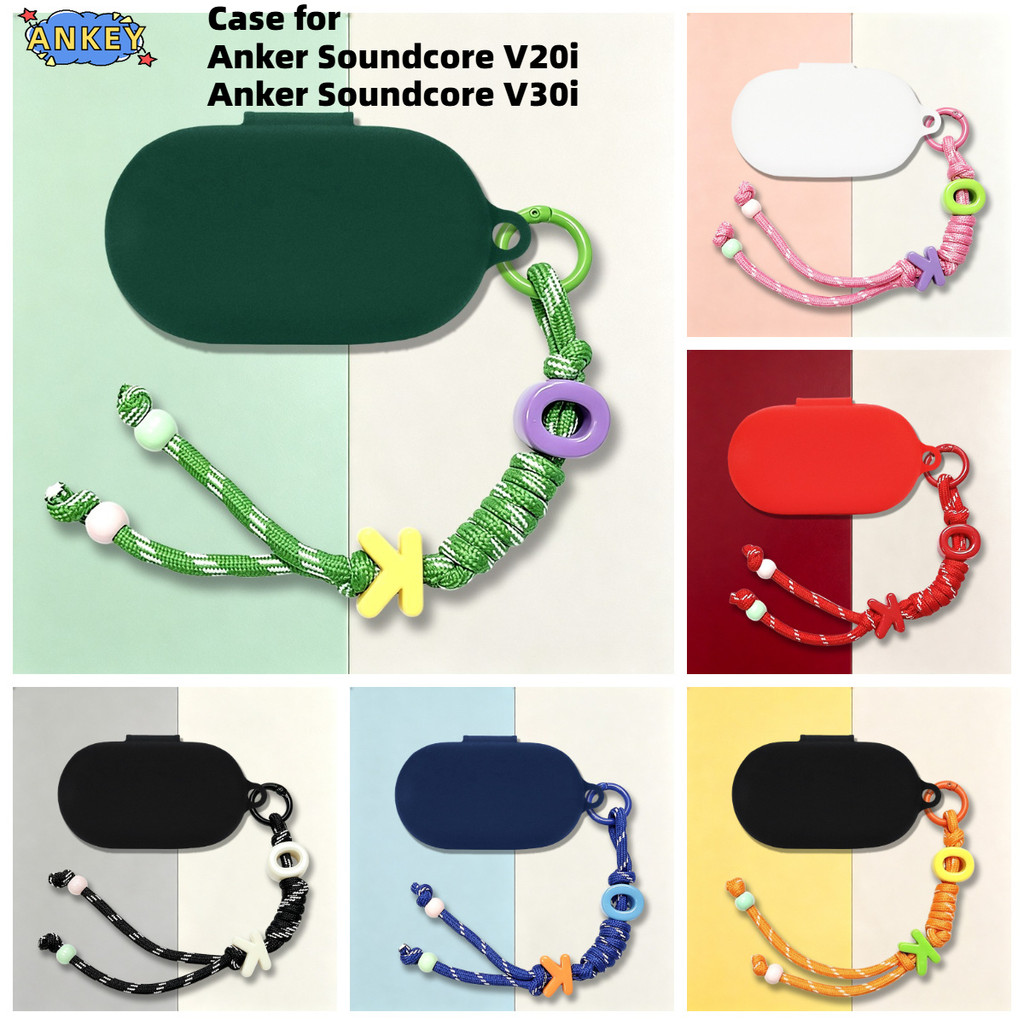 Compatible with Anker Soundcore V30i Wireless Bluetooth Earphones Silicone Protective Case for Anker