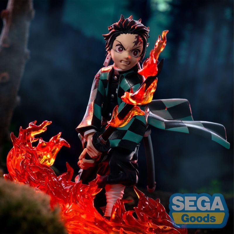 เวอร์ชั่นญี่ปุ่นพร้อมสต็อก SEGA Demon Slayer Infinite City Chapter Xross Link Kamado Tanjiro รูป