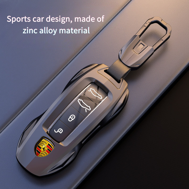 Porsche Macan Electric Panamera Cayenne ปลอกกุญแจรถ Porsche Cayenne Coupe เคสกุญแจรีโมทรถยนต์