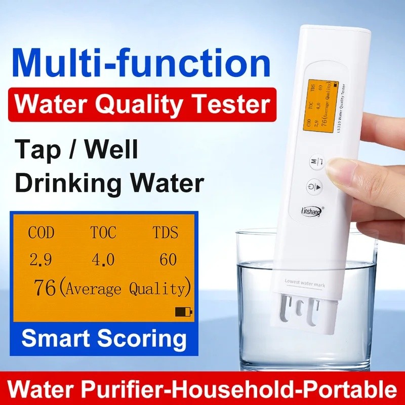 WM20 ขายร้อนเครื่องทดสอบคุณภาพน้ําที่ดีที่สุด Tds Meter Digital Water Tester 6 in 1 COD TOC TDS Mete