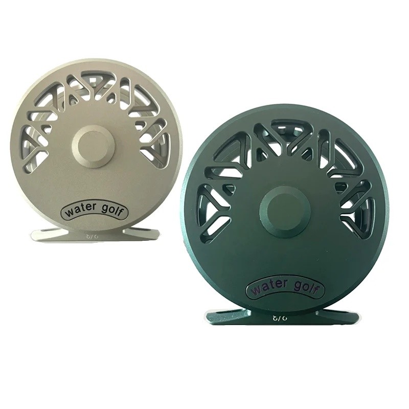 4VUG Original Original เทคโนโลยีใหม่ Fly Fishing Reel Zirconium Oxide แบริ่งเซรามิค Fly Reel ตกปลากา