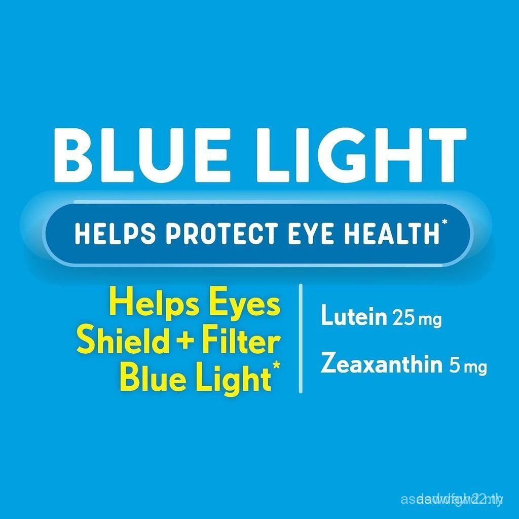 Ocuvite Blue Light Lutein & Zeaxanthin , วิตามินบํารุงรอบดวงตาสําหรับอาการปวดตา, รองรับสุขภาพ Vision