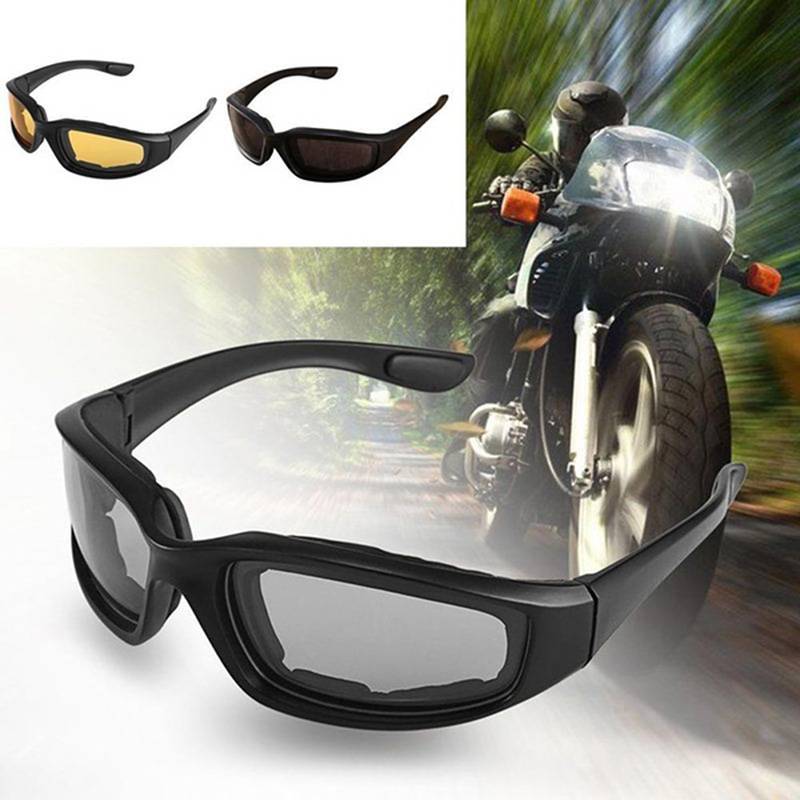 GG Anti-Glare Motorcycle Glasses Night Driving Lens Glasses แว่นกันแดด TH
