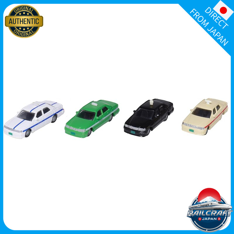 KATO N scale taxi set 1A diorama accessories 23-655A