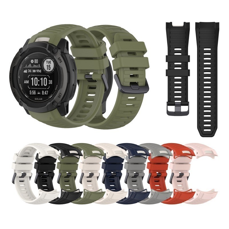 26 มม.ซิลิโคน Quick Fit สําหรับ Garmin Fenix 8 7 6 5 3 5X 6X 7X Pro instinct 2x Fenix3 3HR Fenix 5X,