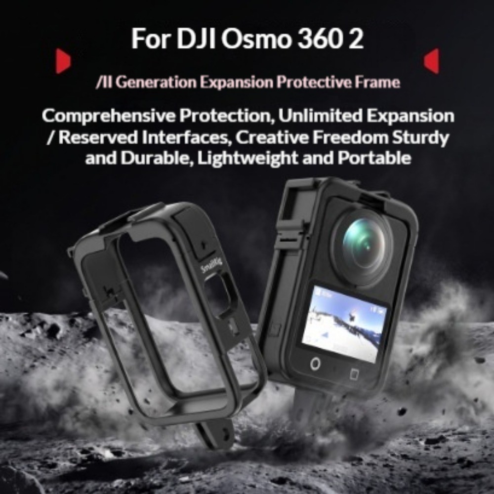 สําหรับ DJI Osmo 360 2 กรอบพลาสติกสําหรับ DJI Osmo 360 อุปกรณ์เสริมสําหรับ DJI Osmo 360 2 ขยายกรอบสํ