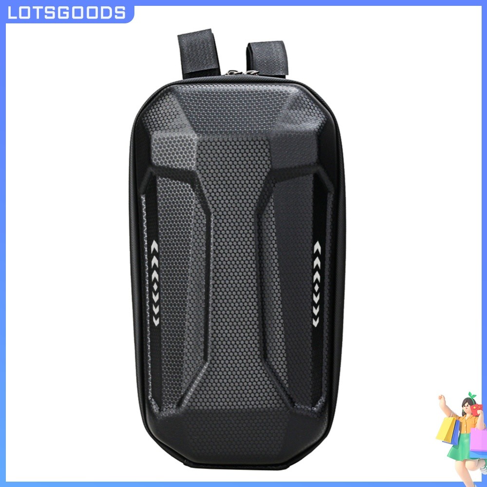 [จัดส่งในพื้นที่] กระเป๋าหน้าสกู๊ตเตอร์ Universal Electric Scooter Head Handle Bag PU EVA Hard Shell