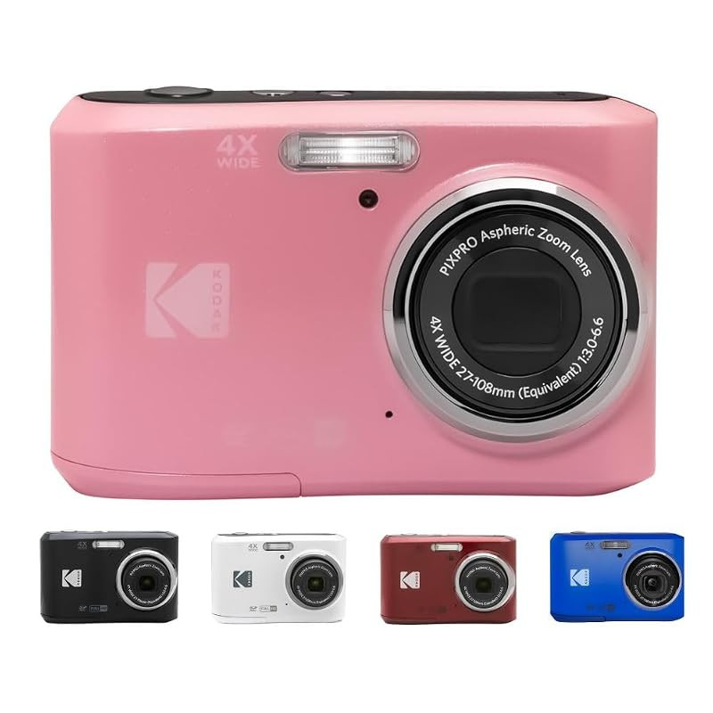 Kodak PIXPRO FZ45 Digital Camera with SD Card Bundle (Multiple Colors)