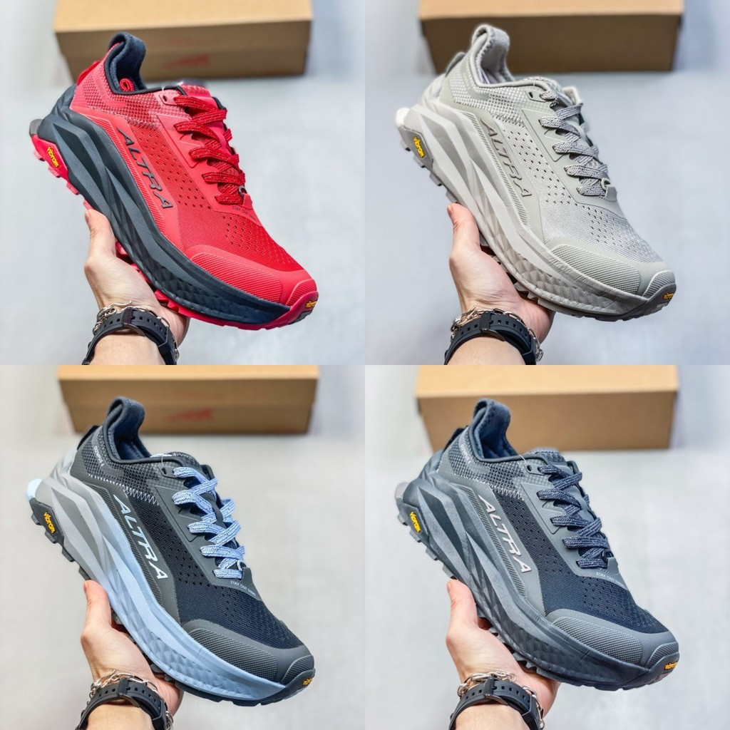 Altra M OLYMPUS 6 รองเท้าเดินป่าสําหรับผู้ชายรองเท้าผ้าใบ Trail Sues antiskid 2025 GFEZ IA6R