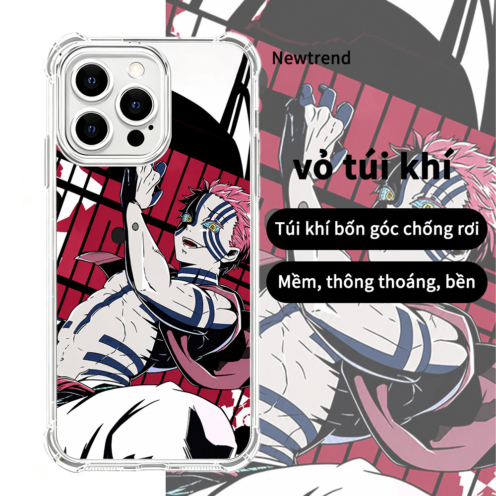 เคส iPhone ลาย Demon Slayer ที่ยอดเยี่ยมสําหรับ IP16,IP15,XR,XSMax,IP17,IP14,IP13,IP12,IP11,XS