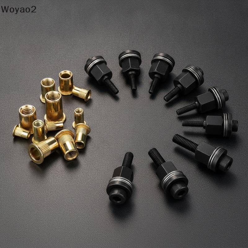 [Woyao2] Hand Nut Manual Riveter Tool M5 M6 M8 Mandrel Staple Rivet Nut Kit แบบพกพาสําหรับ On-site ซ