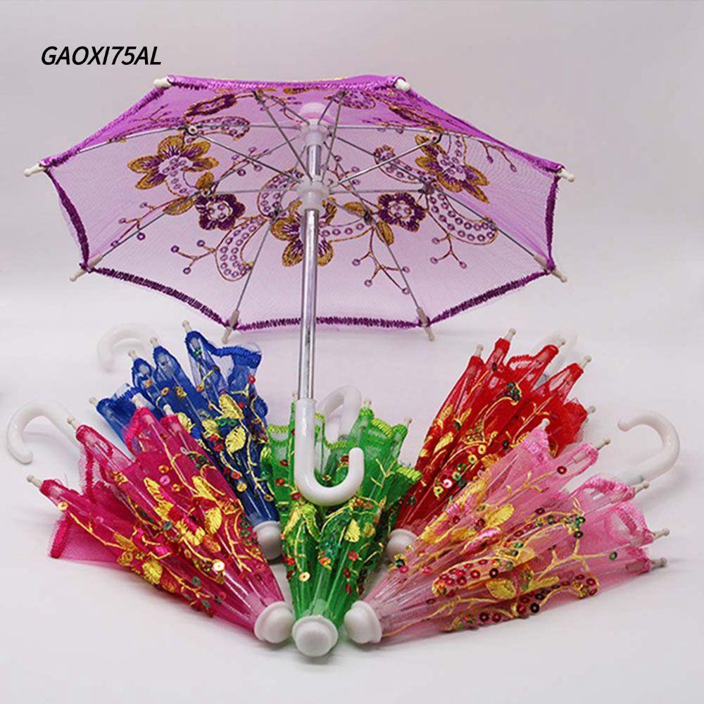 GAOXI75AL ร่มปักของเล่นทํามือเด็กของขวัญม่านบังแดด