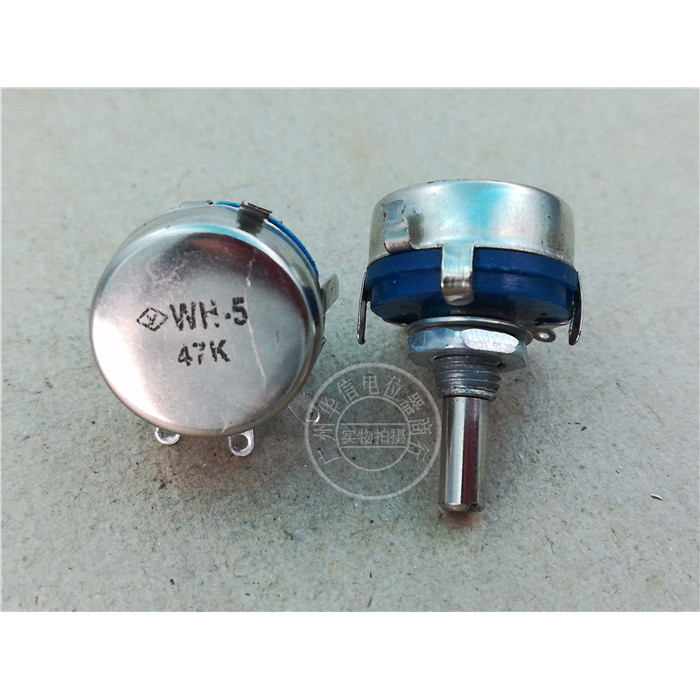 WH-5 220 Euro 470 Euro 2.2K 4.7K10K22K 47K100K 220K 470K1M Potentiometer