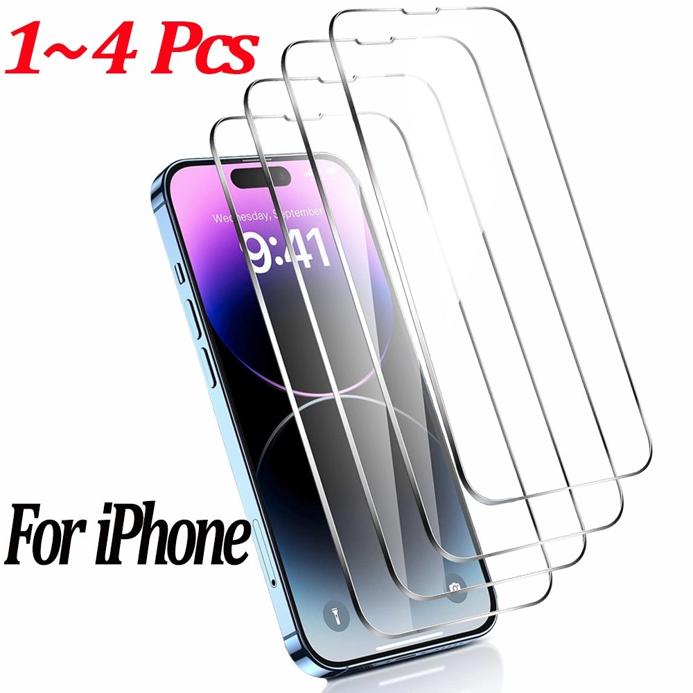 1 ~ 4 ชิ้นกระจกนิรภัยใสสําหรับ iPhone 18 Pro Max ป้องกันหน้าจอ iPhone 17 18 Pro Max 17Pro ฟิล์มแก้วส