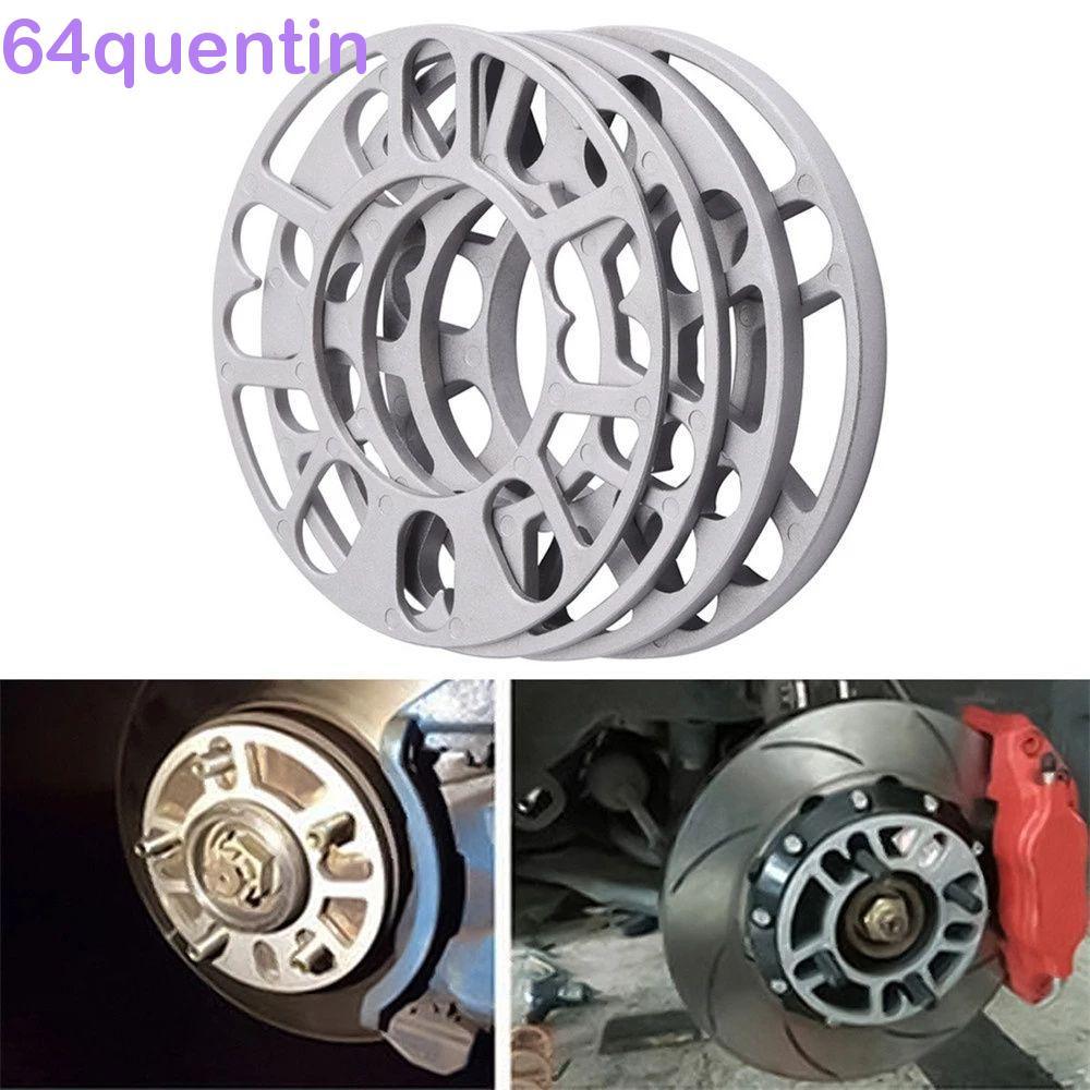 QUENTIN ล้อ Shims แผ่นรถอุปกรณ์เสริมรถยนต์ 3 มม.5 มม.8 มม.10 มม.4x100 4x114.6 5x100 5x108 5x114.6 ล้