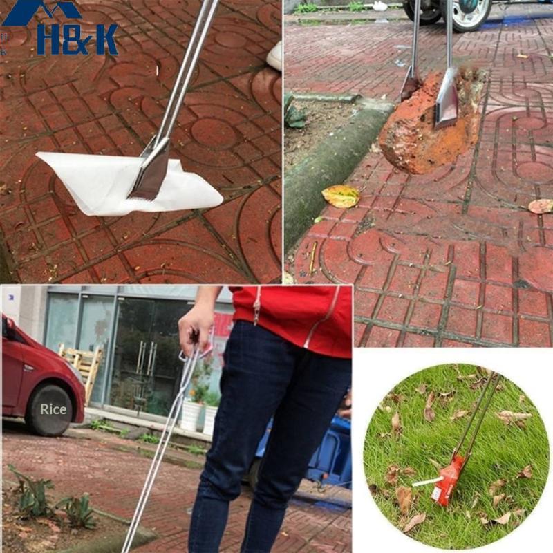 [H&K] Heavy Duty Metal Long Handled Grabber Tool 58cm 68cm 78cm สําหรับรวบรวมถังขยะผู้สูงอายุ Helper