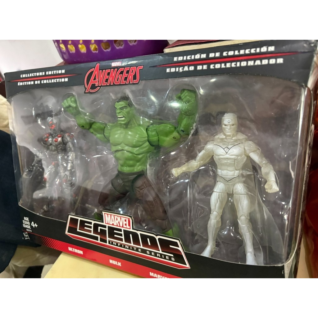 #玩偶 Marvel Legends Marvel Marvel Legends Marvel Legends Ultra Hulk Vision Avengers Trio Suit Era Hul