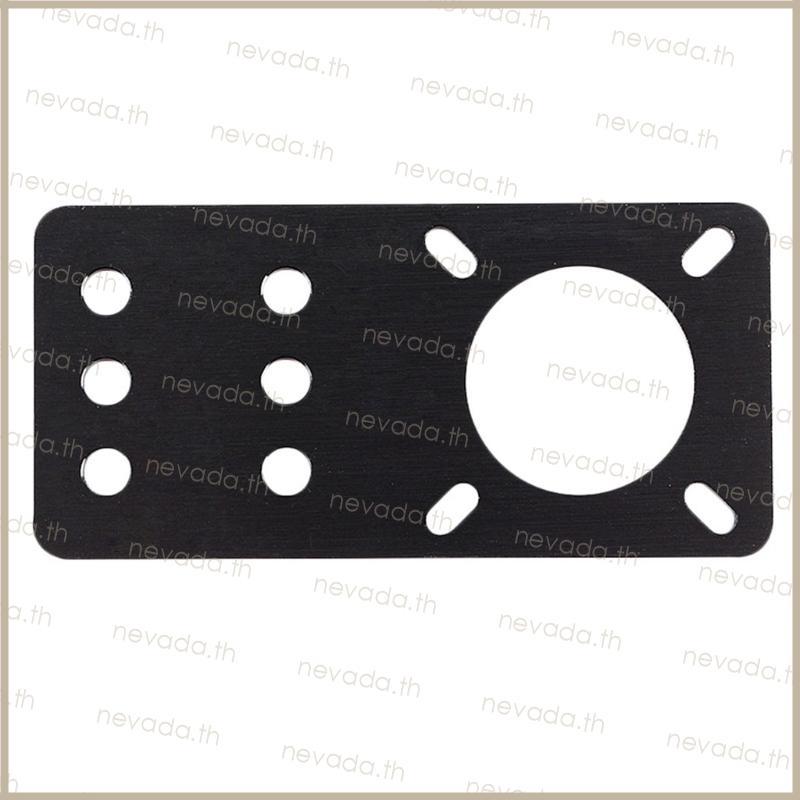 Nev ʚɞ nema17 Stepper Motor Mount Plate 3D เครื่องพิมพ์มอเตอร์แผ่นยึดอลูมิเนียมวงเล็บแบนสําหรับ CNC 