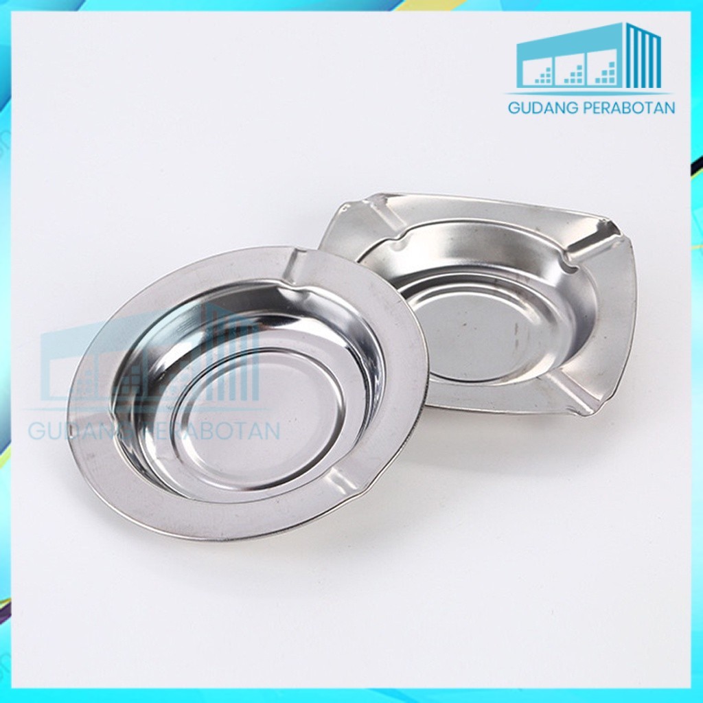 GP PACKAGE 5 ชิ้นสแตนเลส ASHTRAY / ROUND ZINC ASHTRAY HOLDER / ASHTRAY BOWL / ASHTRAY R863