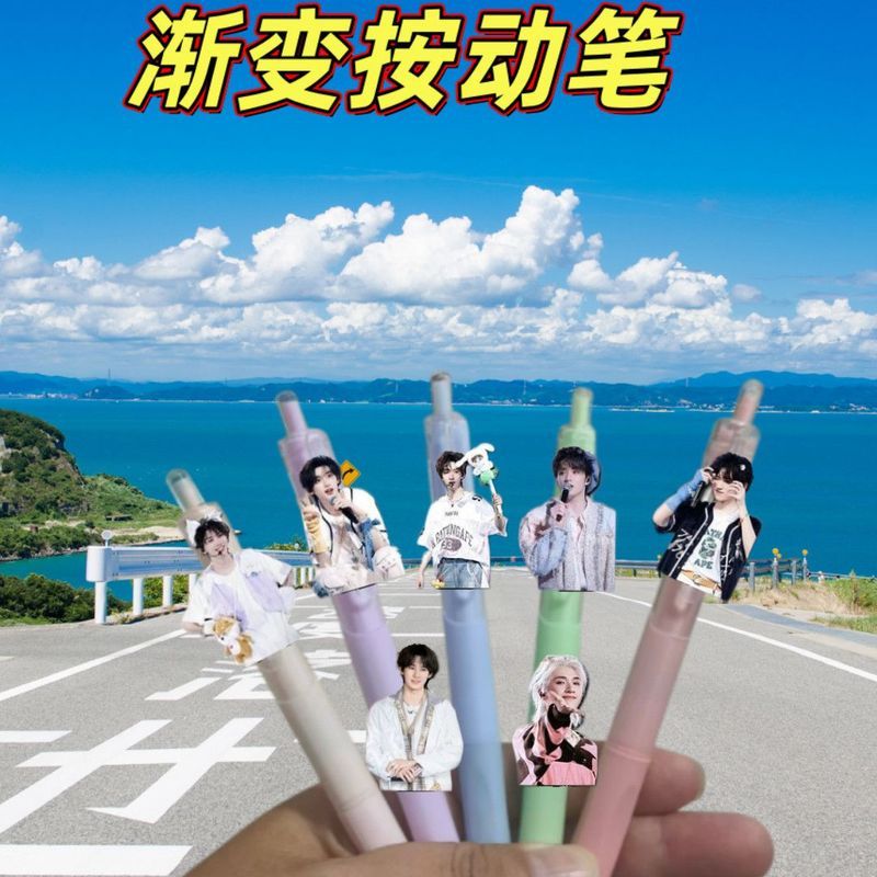 [คลังสินค้าพร้อม] Times Youth League Peripheral Press Gel Pen Student Exam Brush Questions Dedicated