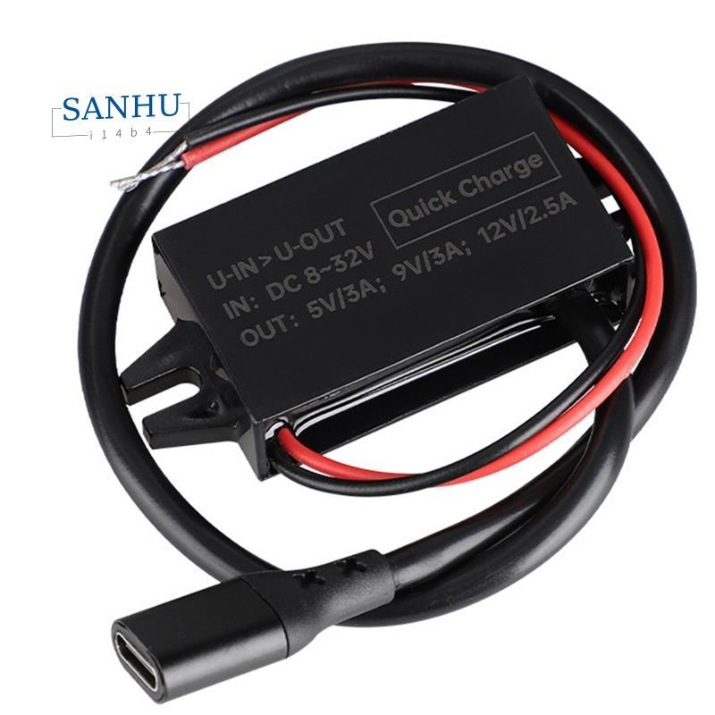 X9FB USB C โมดูล 30W PD Converter สําหรับรถยนต์รถยนต์ 8 V-32 V ถึง 5 V/9 V/12 V