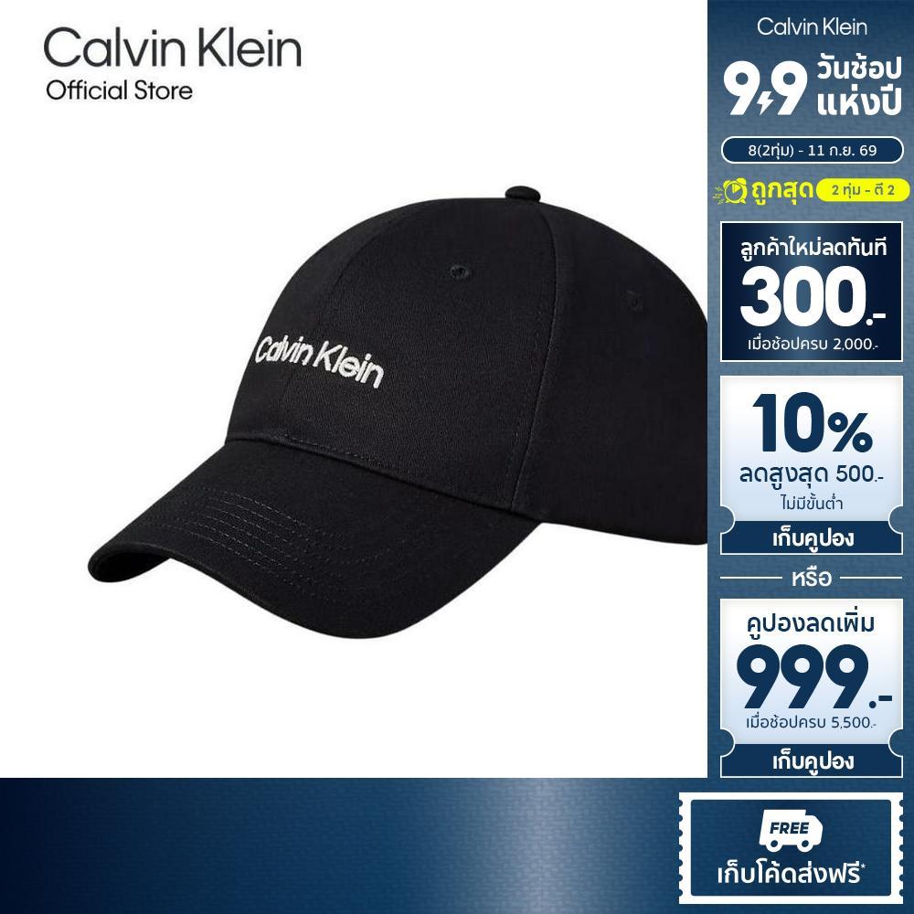 CALVIN KLEIN หมวกแก๊ป Standard Baseball Cap รุ่น 4D5006G UB1-สีดำ