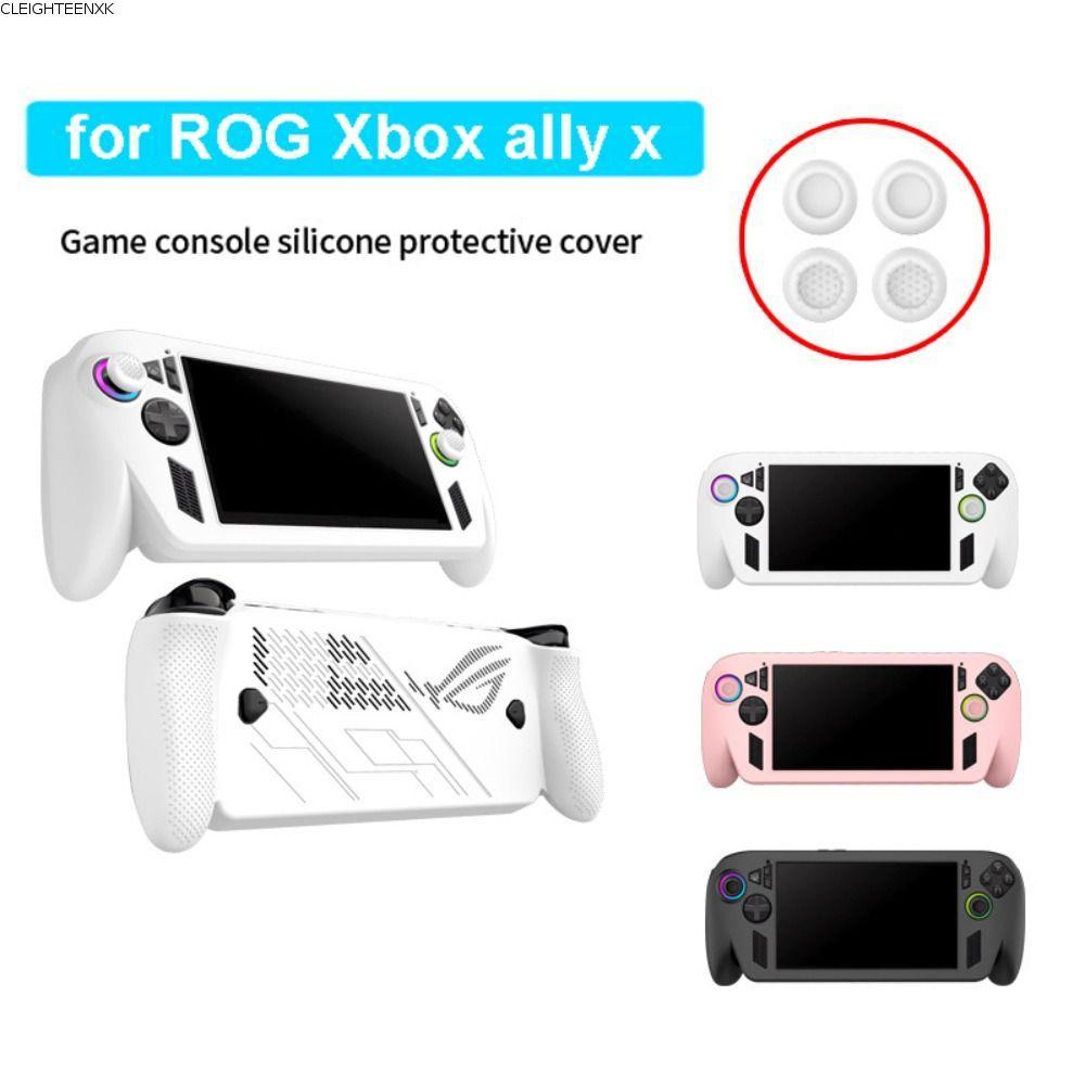 CLEIGHTEEN8H เกมคอนโซลมือถือ, ฝาครอบป้องกันซิลิโคนกันกระแทก, กันลื่น Ergonomic Soft Host Shell สําหร