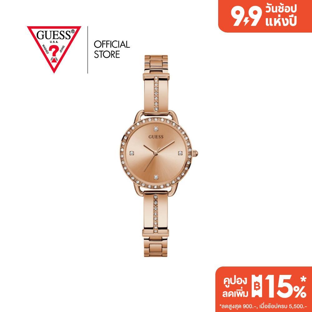 GUESS นาฬิกาข้อมือผู้หญิง รุ่น GW0022L3 สีโรสโกลด์