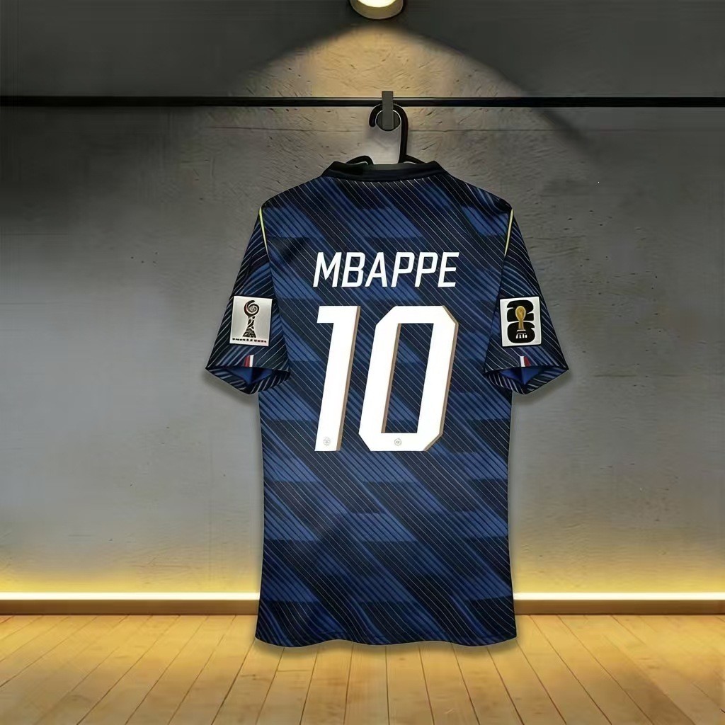 เสื้อทีมชาติ สเปน อังกฤษ อาร์เจนตินา บราซิล ฝรั่งเศส เบอร์ 10 MBAPE Home Away Fan เวอร์ชัน
