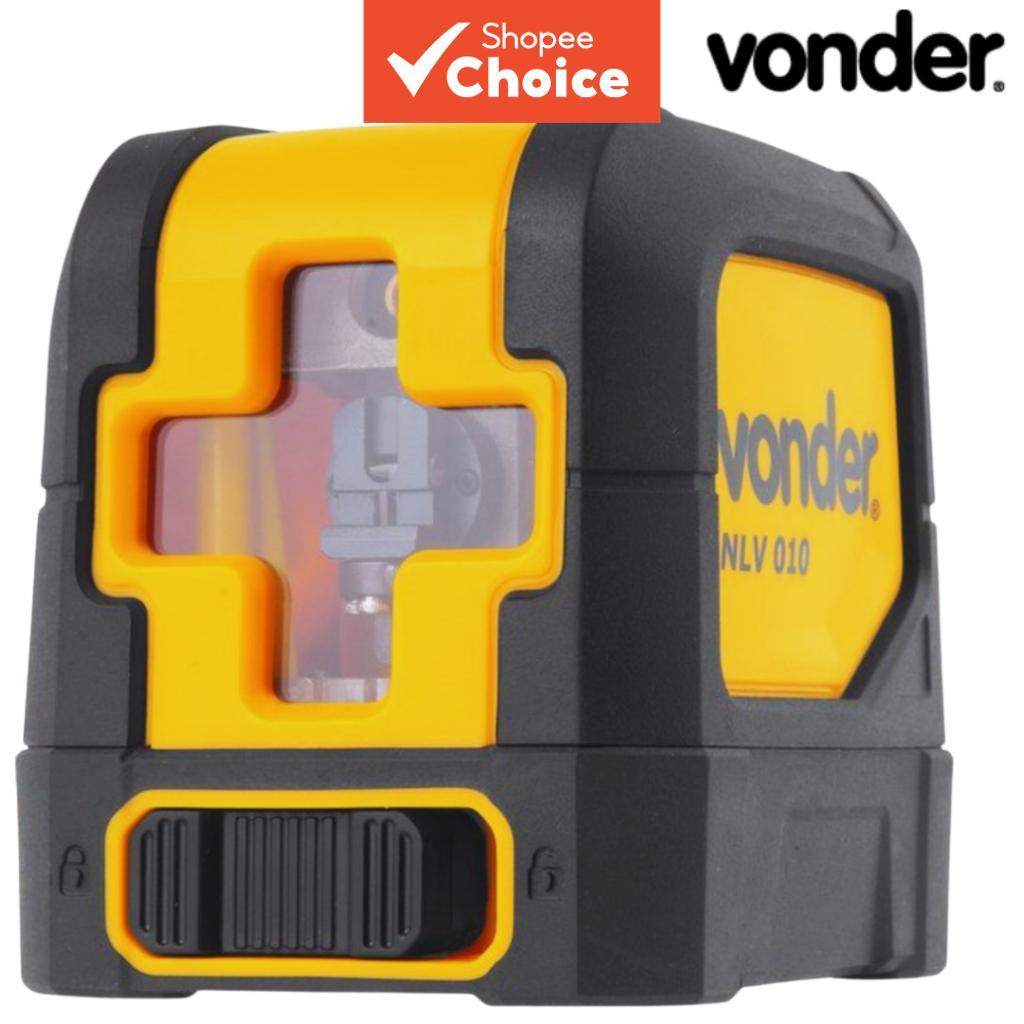 One Piece Vonder NLV010 ระดับเลเซอร์ลําแสงสีแดง, ระดับเส้นแนวนอนและแนวตั้ง 10 ม. พร้อมที่วางแม่เหล็ก