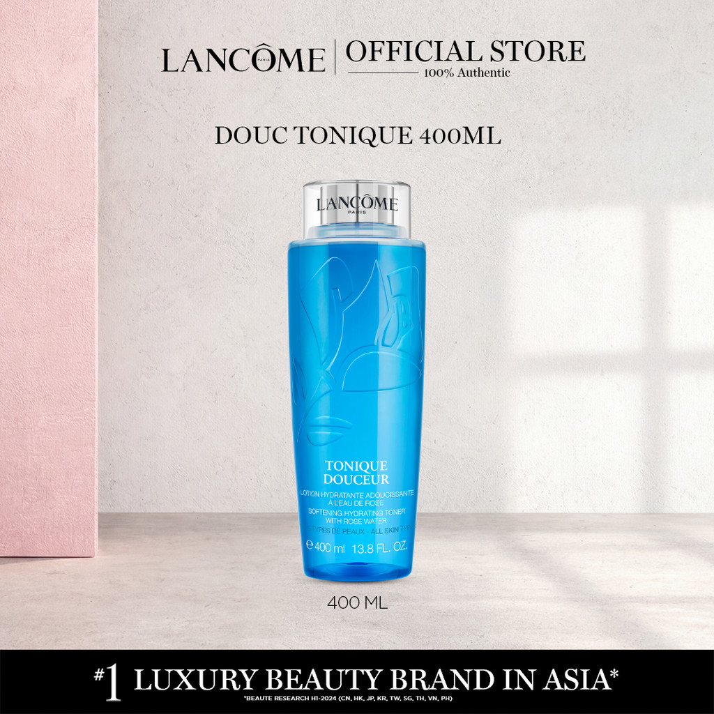 LANCOME TONIQUE DOUCEUR 400 ML ลังโคม โทนเนอร์เพื่อผิวสะอาดและชุ่มชื้น