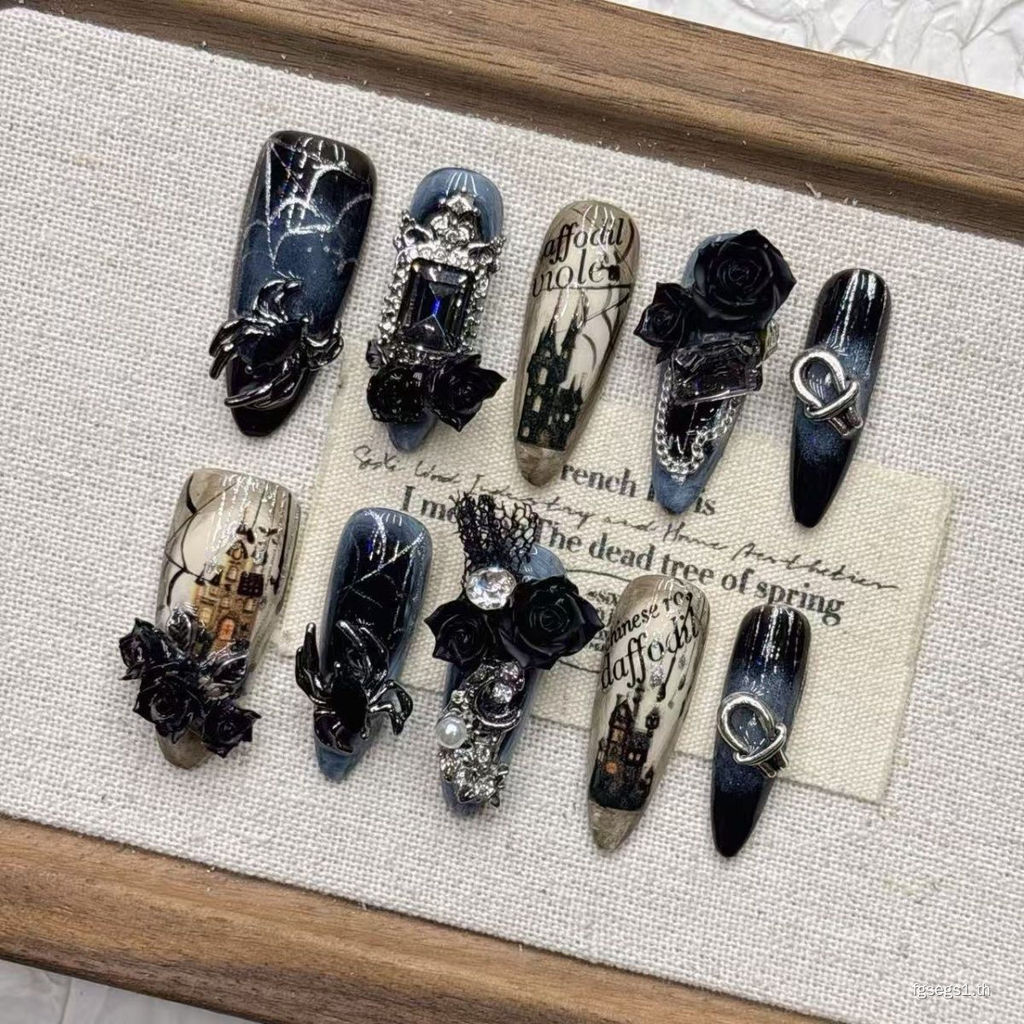 Mi Home Mi Home Dark Horror ยุ้ยฮาโลวีนความยาวกลาง Hand-Made Handmade Wearing Armor