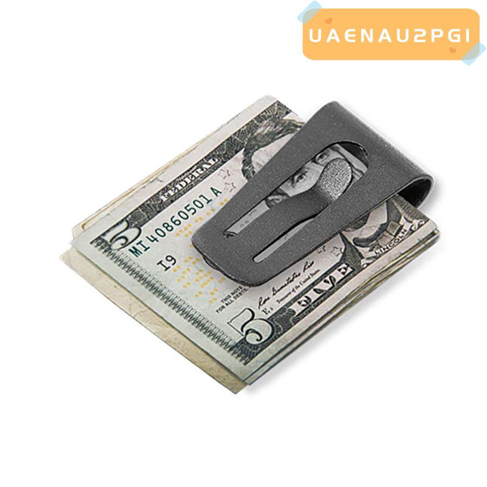 UAENAU2PG1 Cash Holder Men Smart Black Slim Wallet