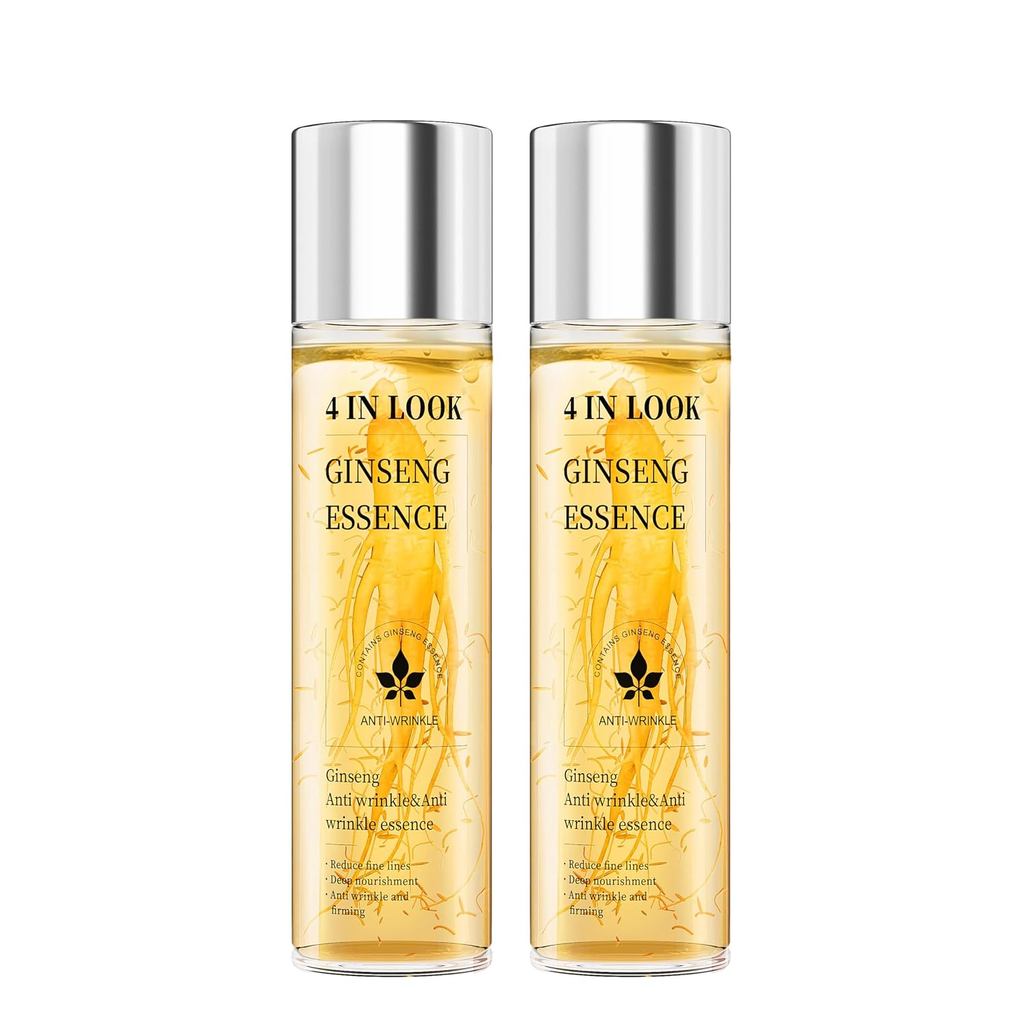 [4inlook official]Natural Ginseng Anti-Aging Hydrating Essence Water – โสมป่า 100% จากหิมาลัย Deep M