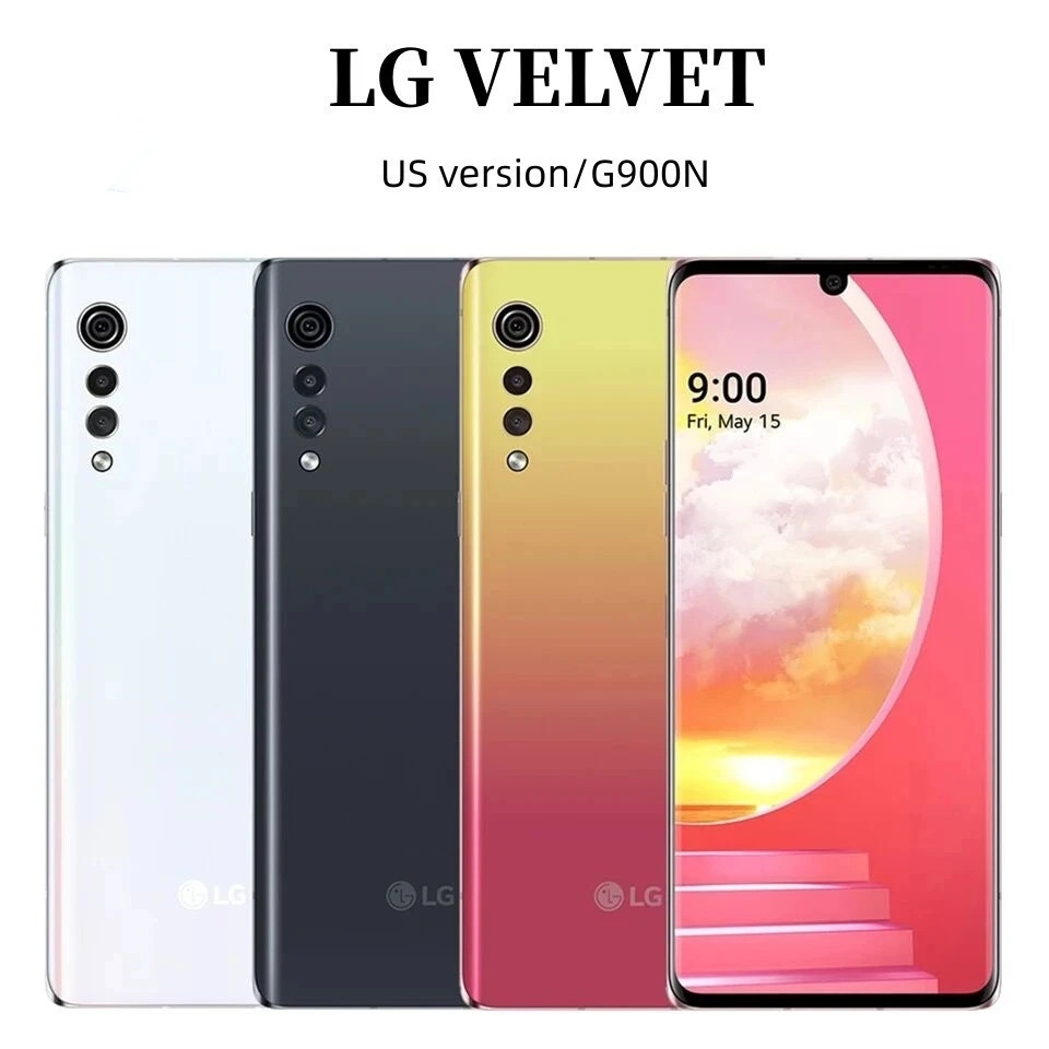 LG Velvet 5G [รอม 8GB+128GB] สมาร์ทโฟน G900N G900TM G900VM โทรศัพท์มือถือพร้อมสต็อก เก็บเงินปลายทาง 