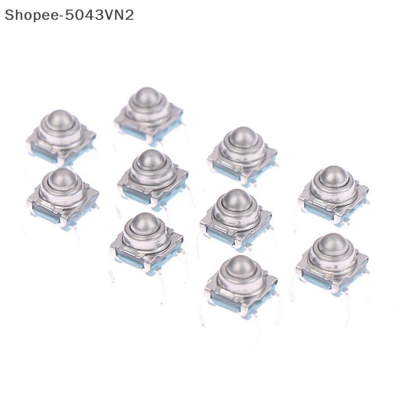 [RE] 10 ชิ้น TS-F007 7*7 โลหะลูกเหล็กรีเซ็ตสวิตช์ DIP ประเภท 4 พินสวิตช์สัมผัส ♥ร♥