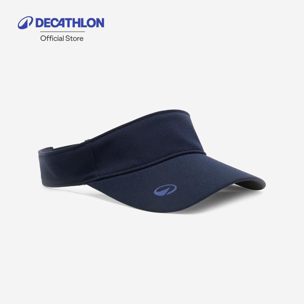 Decathlon Ball Marker Golf Visor หมวกไวเซอร์/หมวกเปิดศีรษะใส่ตีกอล์ฟมีที่ติดบอลมาร์คเกอร์ - Navy/Blue