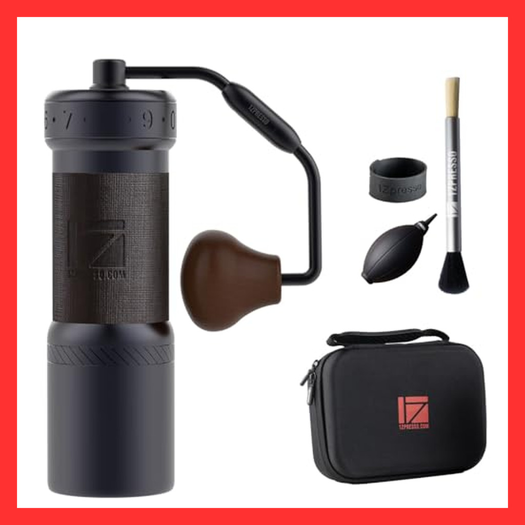 1Zpresso K-Ultra Manual Coffee Grinder, Iron Gray, with Case 【Direct from Japan】