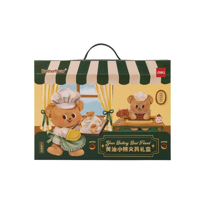 Deli طقم أدوات مكتبية Butter Bear ‏HY072