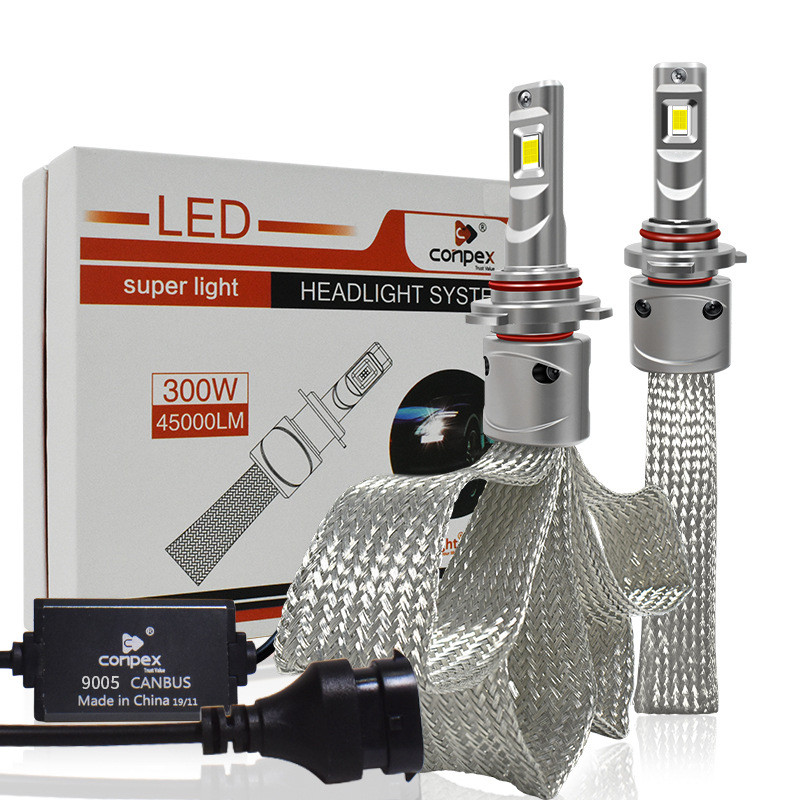 ผู้ผลิต Convex ทองแดงอุปทานพิเศษพร้อมการกระจายความร้อนรุ่นรถ led ไฟหน้า P9 H1H7H11H3H4 9005 และรุ่นอ